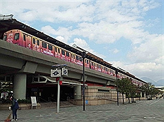 迎台北灯节全台湾首辆捷运彩绘列车起跑(图)
