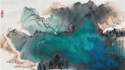 �Ŵ�ǧ��Ʒ������ɽ�����ͼ��