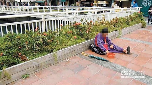 抢游民脸盆阻行乞一台妇本想报案反吃官司