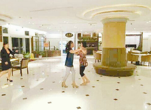“大妈级陆客”台湾酒店跳广场舞引网友开战