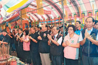 支持度上升台中市长胡志强:人在做、天在看