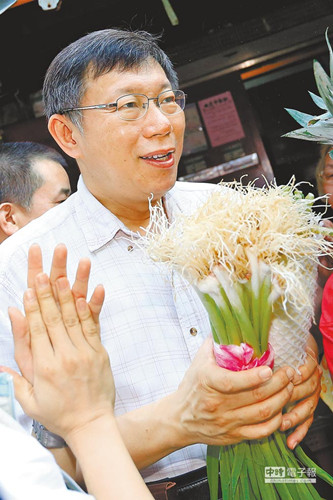 台北选战再升级连胜文柯文哲政见攻防加紧