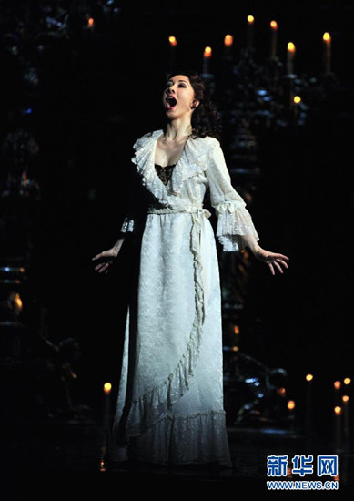 音乐剧歌剧魅影台北小巨蛋上演组图