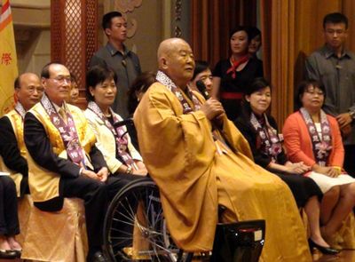 台媒:星云大师宣布辞去国际佛光会总会长职务