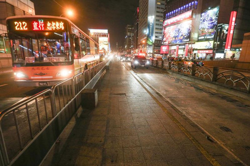 台北市拆除公交车专用道台交通部门或追回补助款