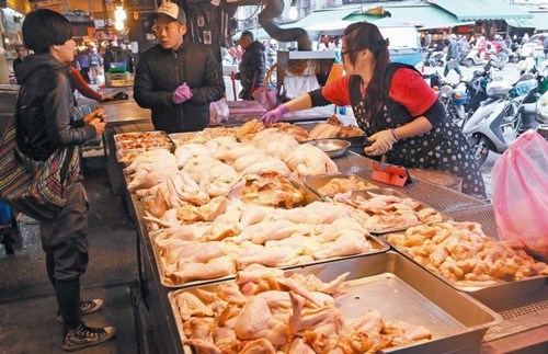 台当局驳“禽流感病死禽体流入夜市”传言