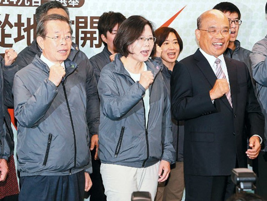 宋楚瑜提醒蔡英文勿碰“台独”未谈“大选”合作