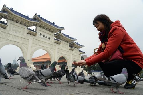 图为台北自由广场.(台湾"中央社"资料照片)