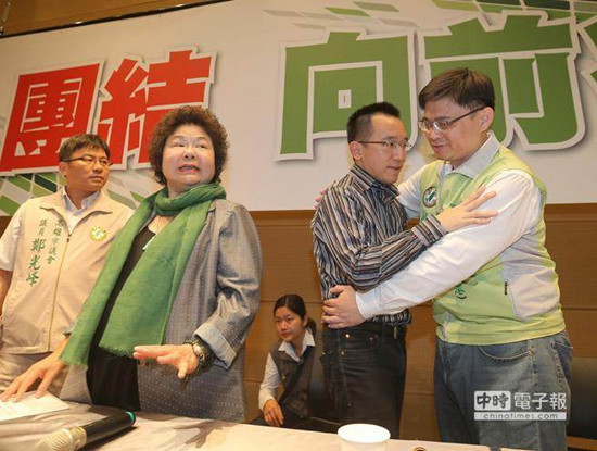传陈菊为陈致中退选开条件让其直升高雄副市长(图)