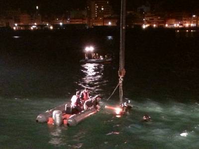 澎湖女子倒车不慎意外落海车吊起人已溺毙