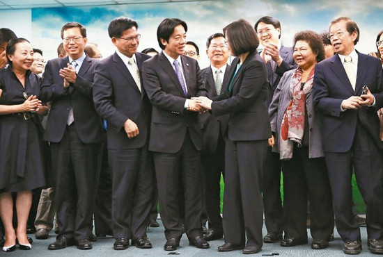 台南市长赖清德:不会当蔡英文副手(图)