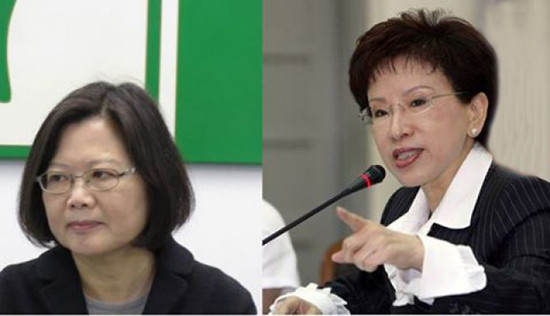 蔡英文欲“点亮台湾”洪秀柱:要引火烧身?