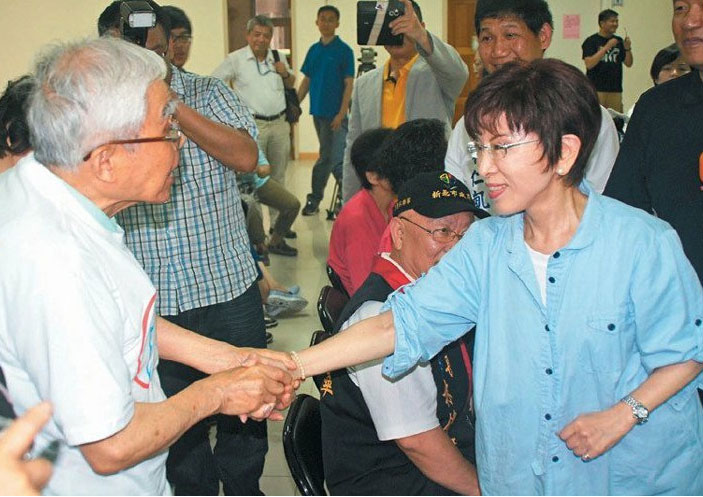 洪秀柱新北拜票强调自己是最好产品是特级咖