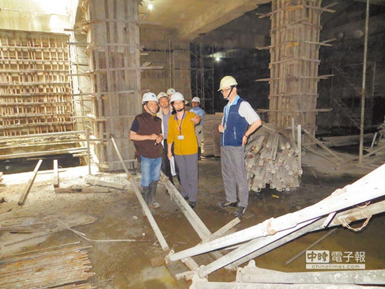 台北大巨蛋工程防护措施轻忽遭罚102万台币(图)
