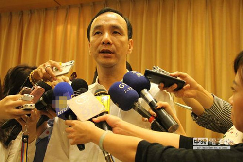 蓝营高层:若2016初选到征召阶段朱立伦不能拒绝