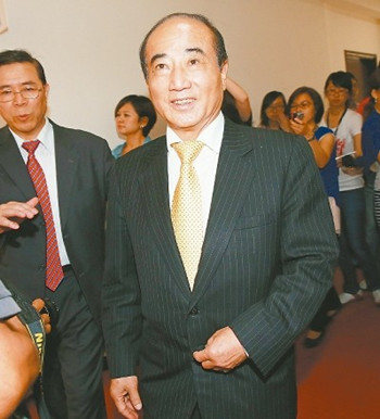 王金平:感受到朱立伦诚意两人共谈要团结
