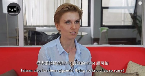 俄女嫁台湾8年谈甘苦:蟑螂好可怕、猪肝好难吃