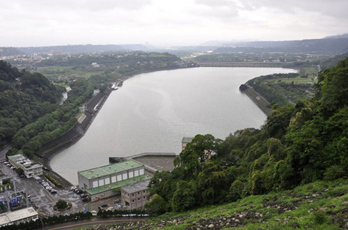 连日下雨“解渴”台湾石门水库蓄水量升逾40%