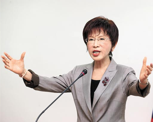 洪秀柱:不惧怕高门坎民调是原则问题