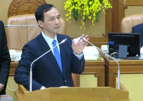 王金平松口称若“大选”征召义不容辞朱立伦回应