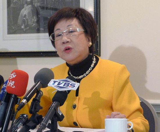 台湾或出现女性领导人吕秀莲:台湾男人很伟大