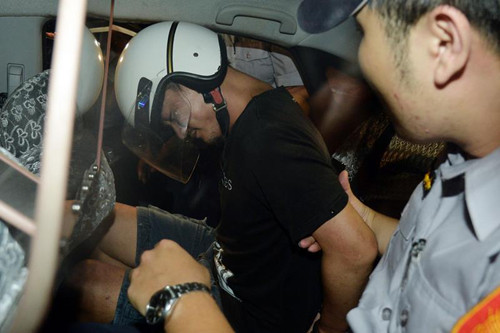 台北地铁发生随机砍人案一男子砍伤4名民众(图)