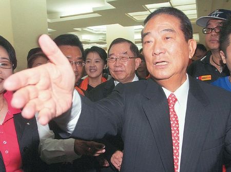 宋楚瑜明将宣布是否选2016幕僚称参选几率大