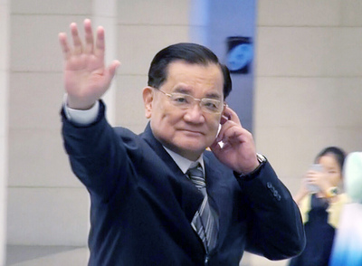 连战:台湾同胞抗日行动不断付出很多(图)