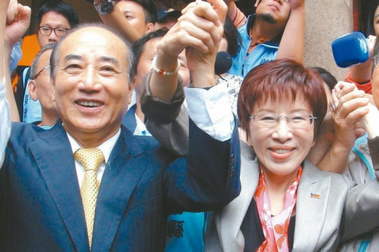 洪秀柱出关选到底王金平:全力支持