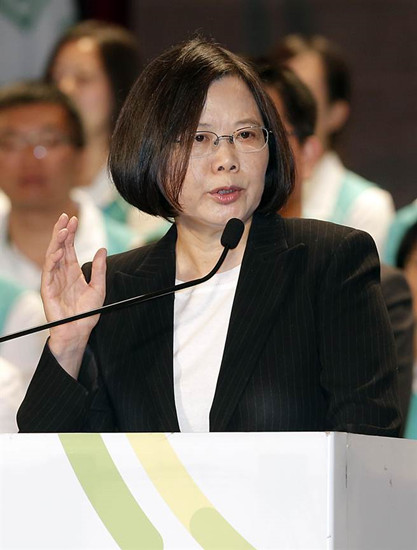 被问副手是男是女?蔡英文:又不是生小孩