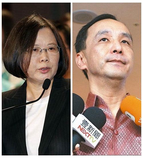 “朱蔡对决”开启:国民党忙整合民进党死结未解