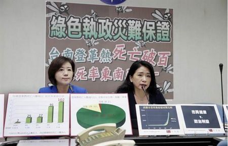 登革热全台死亡人数累计122人其中台南占102人
