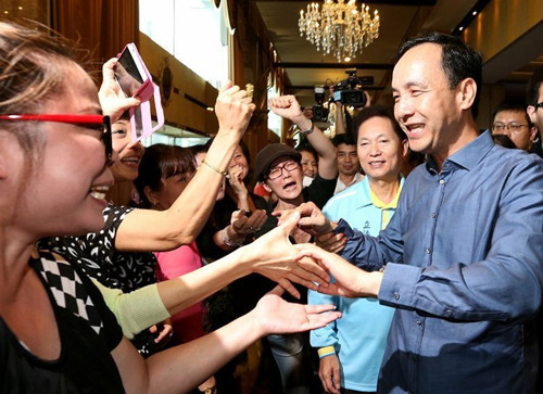 民进党说不清两岸政策朱立伦:绝不能让其重新执政