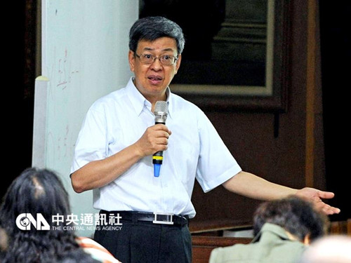 陈建仁正式请辞台“中研院副院长”担任蔡英文副手