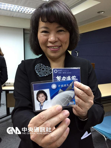 黄敏惠推出党主席补选竞选影片吁投票一次过半