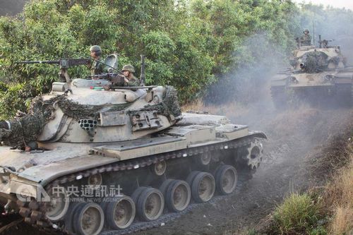 台军汉光预演发生事故坠溪战车同款型号涉贪污弊案