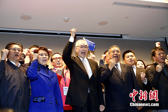 吴敦义宣布参选中国国民党主席
