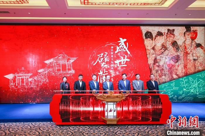 千年壁画情牵两岸京台连线共回盛唐