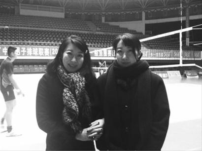 日本姐妹花追星到沈阳自曝从小喜欢中国男排