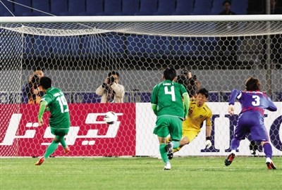国安亚冠主场憾平东京FC王晓龙进球致敬马布里