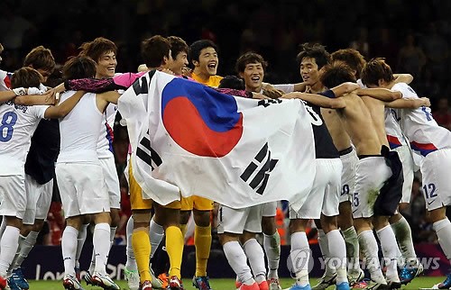韩国国奥男足获巨额奖金“标语哥”在最高奖行列