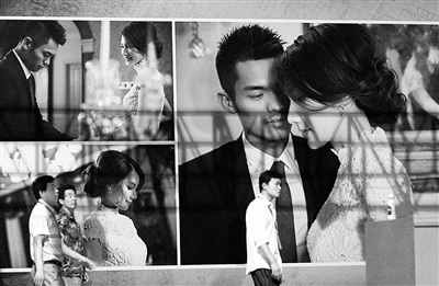 林丹谢杏芳将大婚羽毛球馆挂婚纱照布置完毕(图)