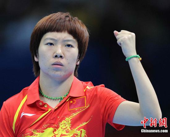 李晓霞刘诗雯率先抢票小将朱雨玲遗憾落第三