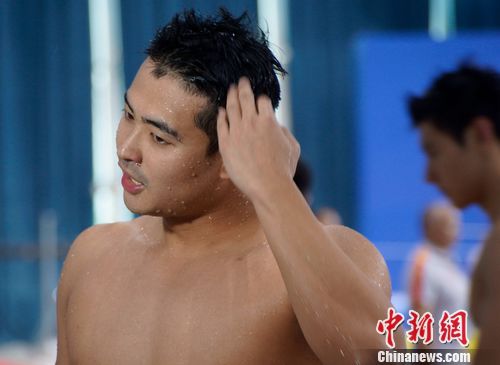 吴鹏:珍惜200蝶谢幕演出强劲对手激发斗志(图)