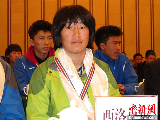 西藏金牌运动员西洛卓玛期待征战巴西奥运