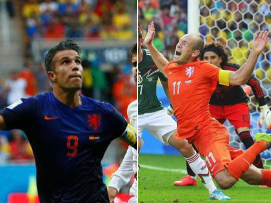 秃子也能认错?球迷误把范佩西当罗本痛骂数分钟