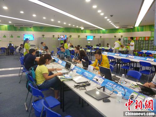 探访南京青奥会主媒体中心及新闻发布厅(图)