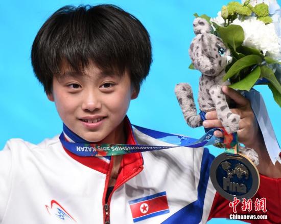 女子十米台中国选手遇黑马16岁小将为朝鲜创历史