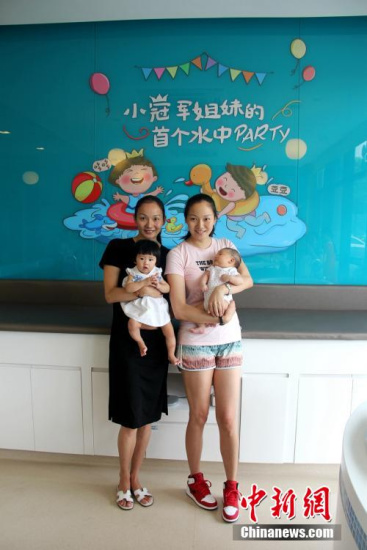 中国花游首位妈妈级选手蒋文文参加奥运选拔赛
