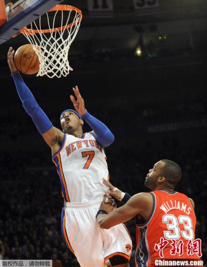 安东尼否认对尼克斯4号新秀不满:当他“大哥”